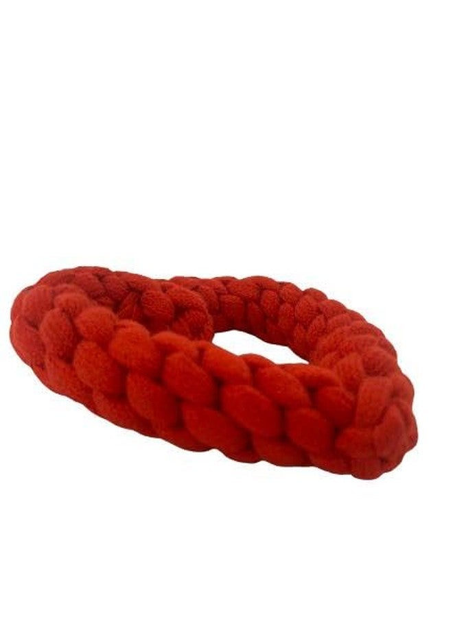 بوبرازي لعبة مضغ متينة على شكل قلب من Puprazy، حبل مشدود للكلاب، مناسبة للجراء، تخفف التوتر والقلق (عبوة من قطعتين) - أحمر - Image 5